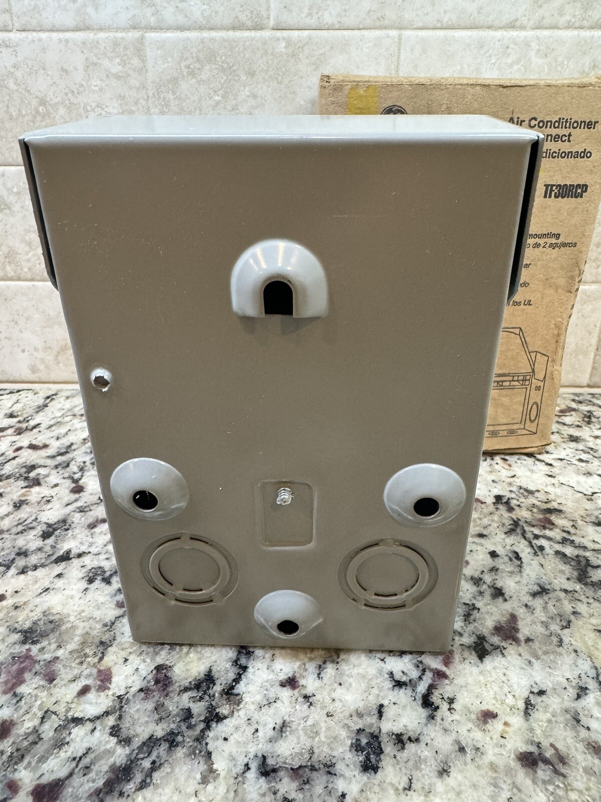 GE TF30RCP Air Conditioner Disconnect [30-Amp 120/240Volt Fused] New Wow