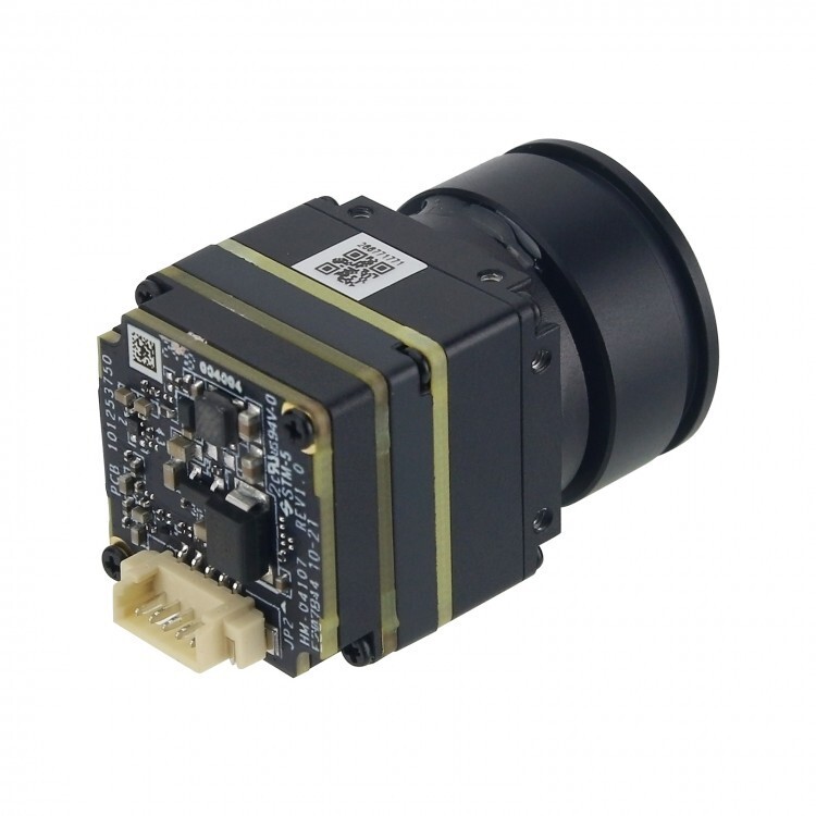 Thermal Imager for FPV Drones with CVBS Interface Longwave IR 12um Micro Camera