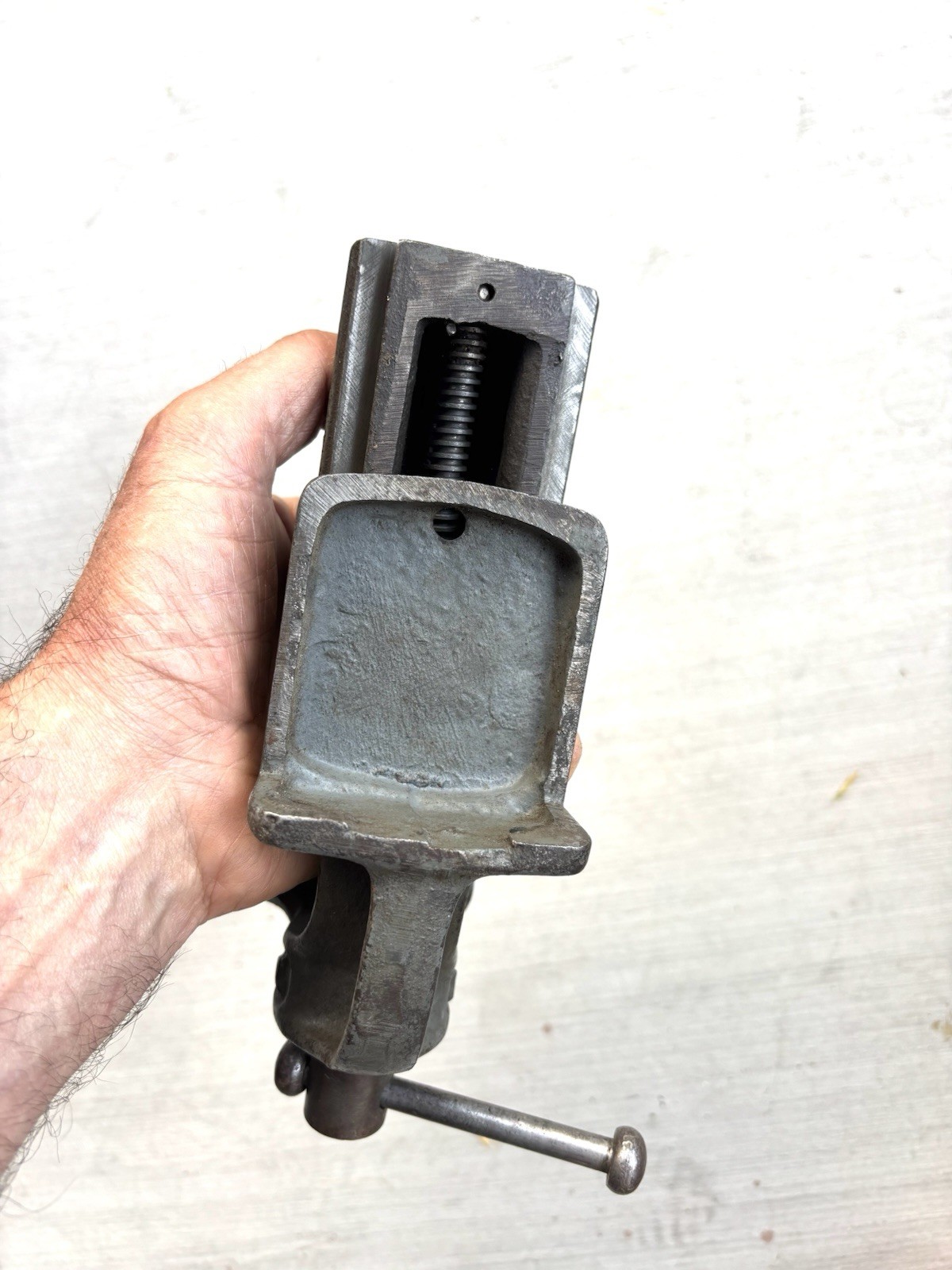 VTG watchmaker LEINEN A 60 vise With Anvil – Germany