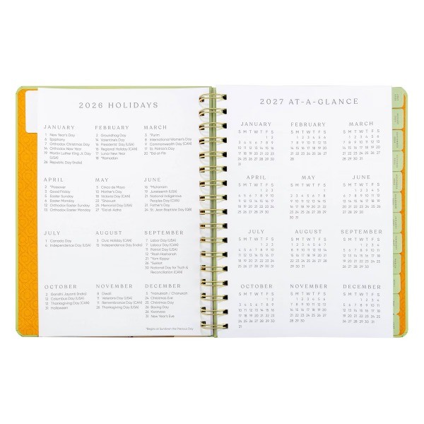 7"x9" A Look Ahead Academic 12 Months Weekly/View 2026-2027 Planner