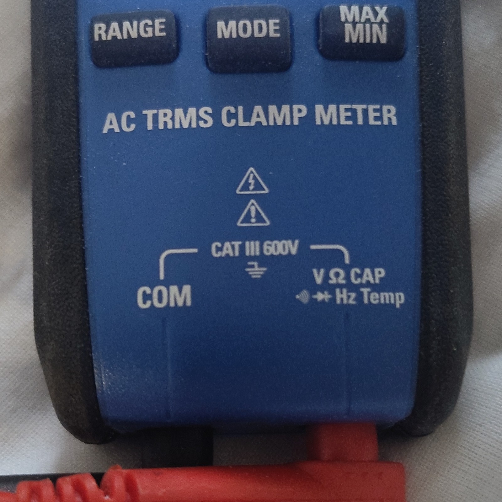 Kobalt DT-9180D True RMS Clamp Meter CAT III 600V 400A NCV 4000 Count