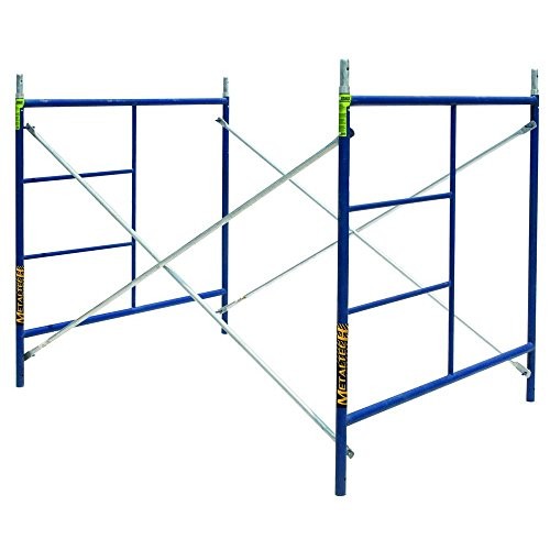 Metaltech Saferstack Single-Lift Scaffold Set, 5ft. x 5ft. x 7ft., Model#