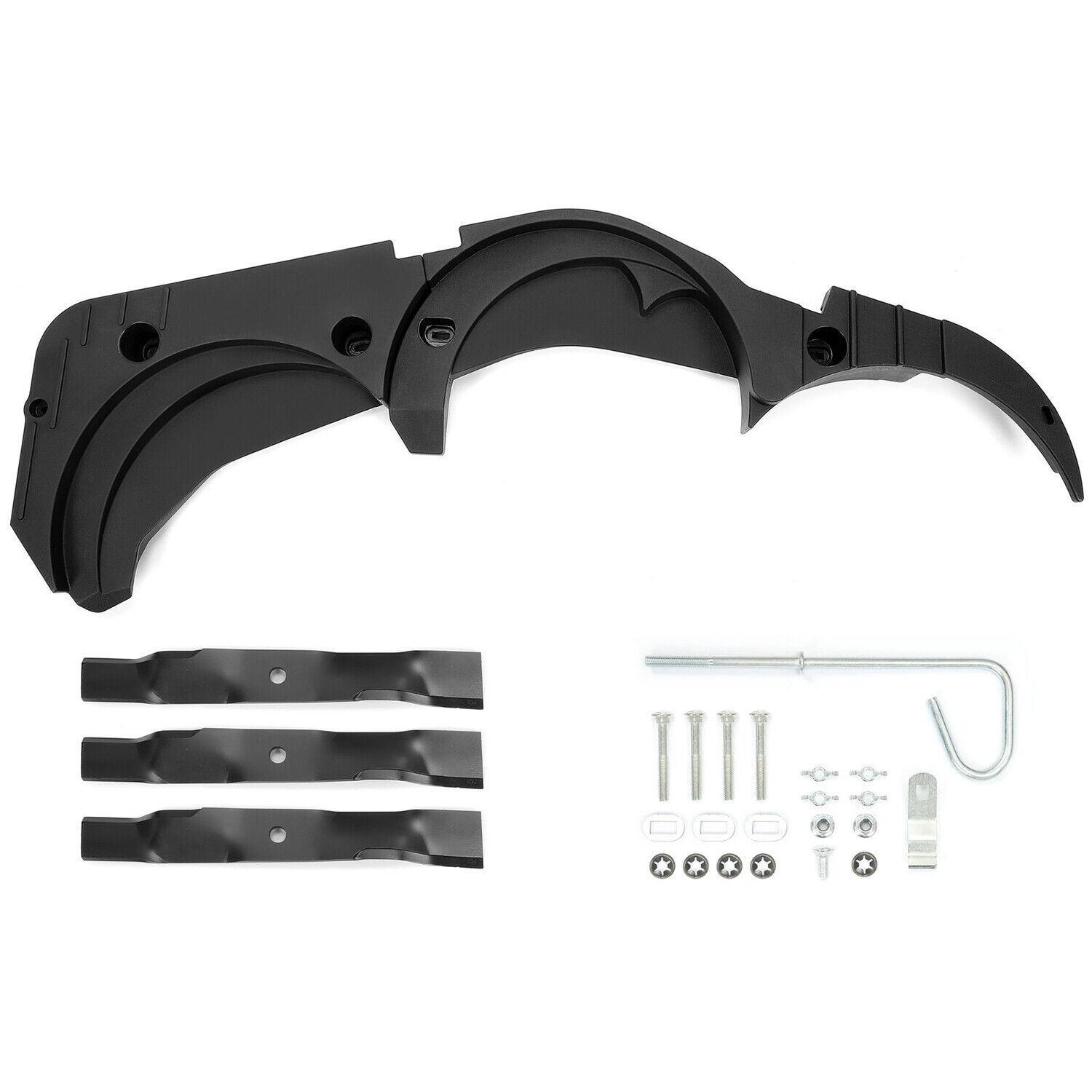 54″ Lawn Mower Grass Mulching Kit Attachment w/Blades #BM20827 For John Deere