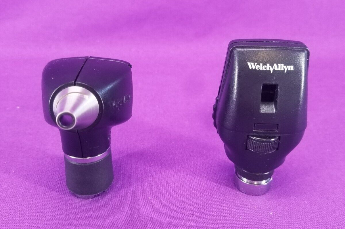 Welch Allyn 3.5v Student Set Otoscope Ophthalmoscope Plug-In Handle