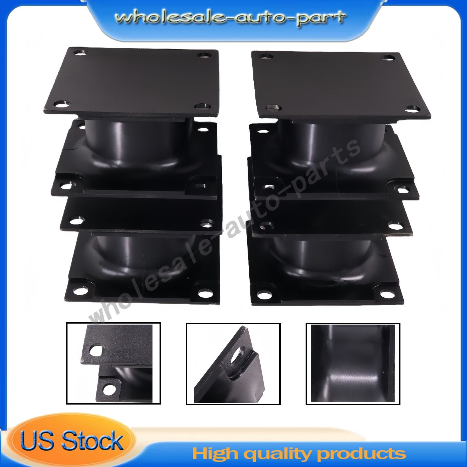 4X For Stanley Hydraulic HS6000 HS6019 HS6100 HS8000 HS11000 Rubber Shock Mount