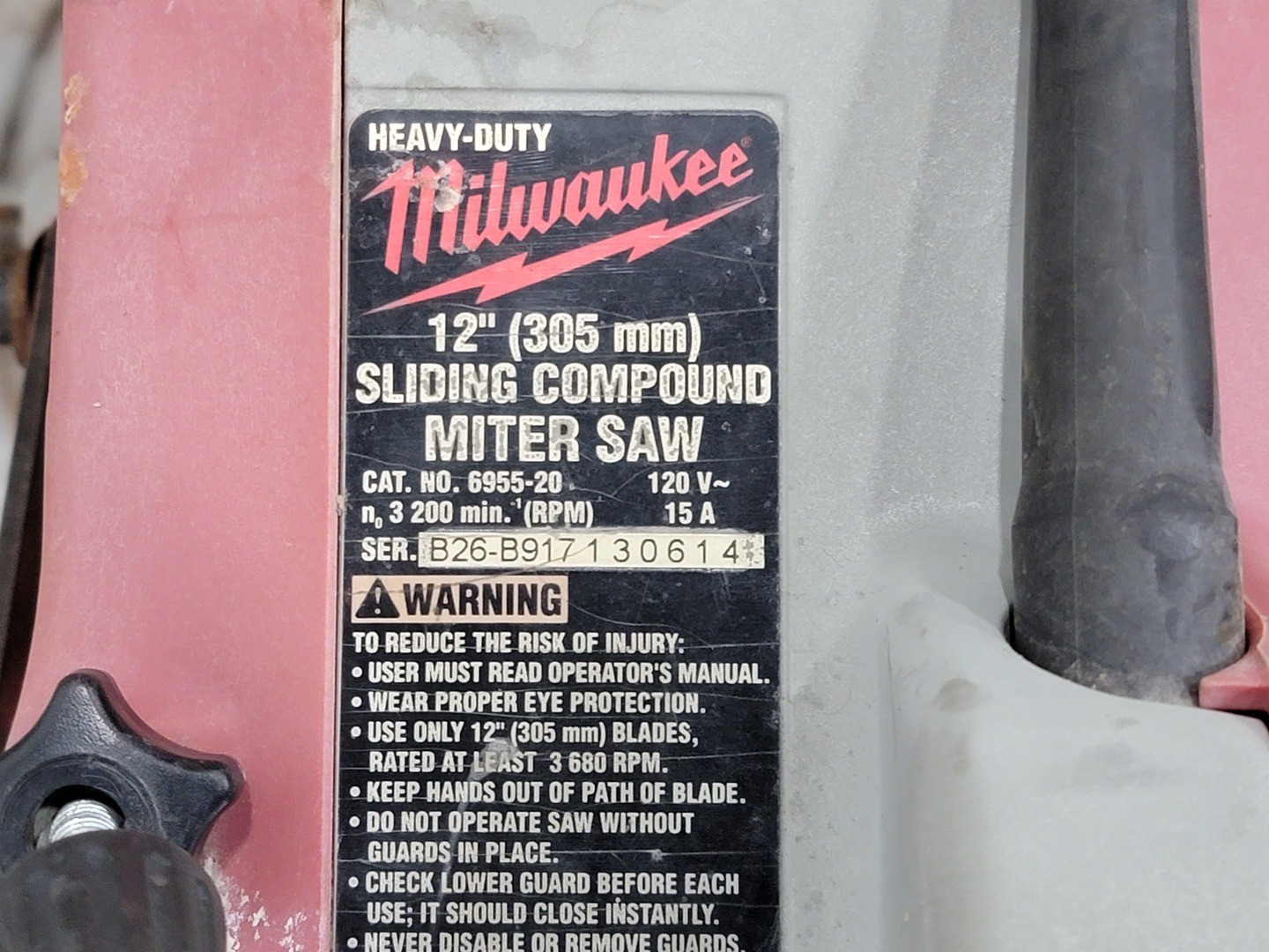 MILWAUKEE 6955-20 12″ Dual-Bevel Sliding Compund Miter Saw – Saws (Wood)