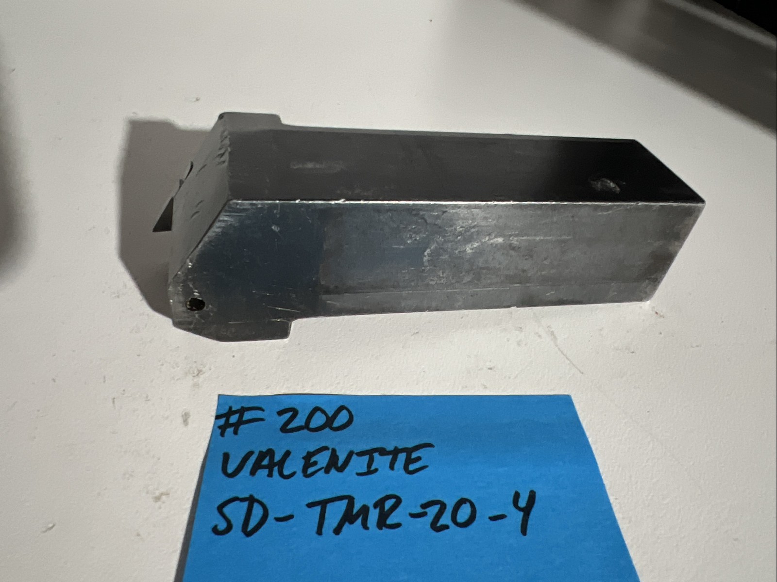 VALENITE SD-TMR-20-4 Indexible Carbide Lathe Toolholder 5”OAL 1.25”Shank Turning