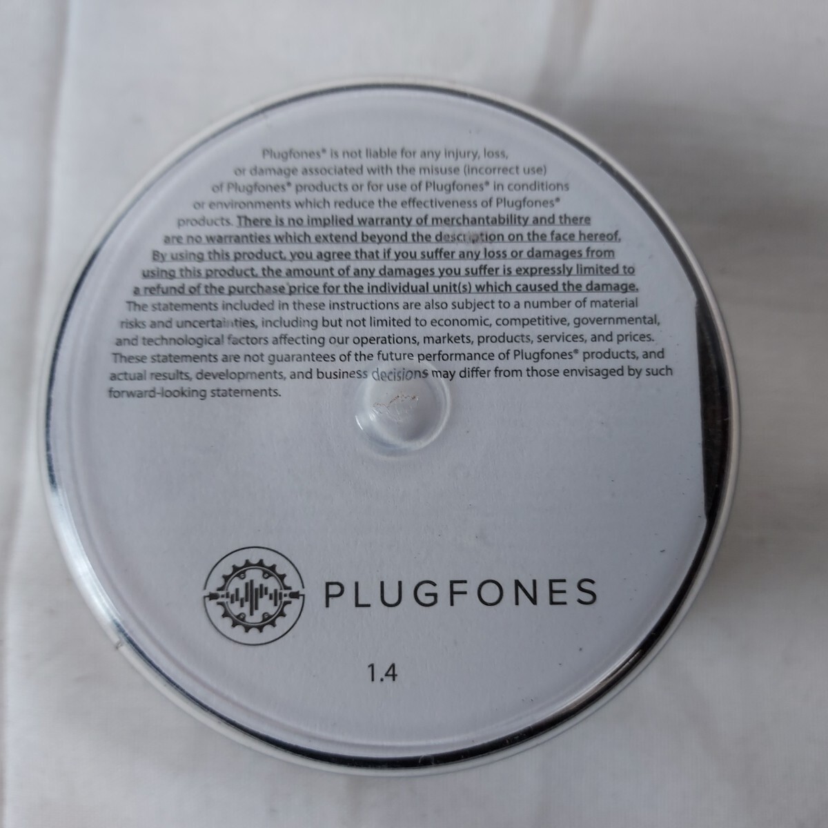 Plugfones Protector Plus (VL) Earplugs with Audio Headphones 29dB NRR