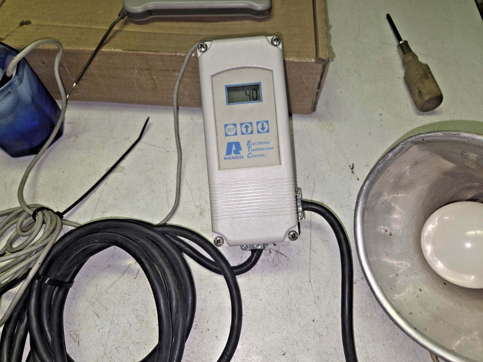 Ranco ETC-111000-000 Digital Temperature Controller w/ Power Cord