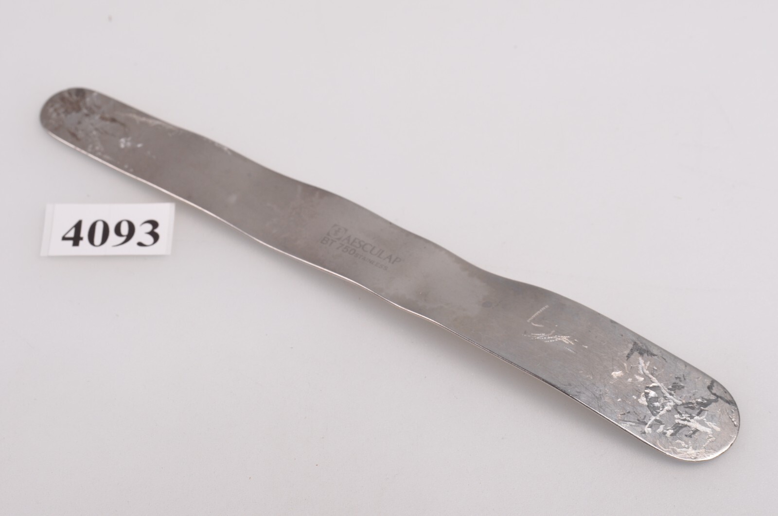 #4093 Aesculap BT750R TUFFIER Abdominal / Intestinal Spatula / Abdominal / Intestinal Spatula