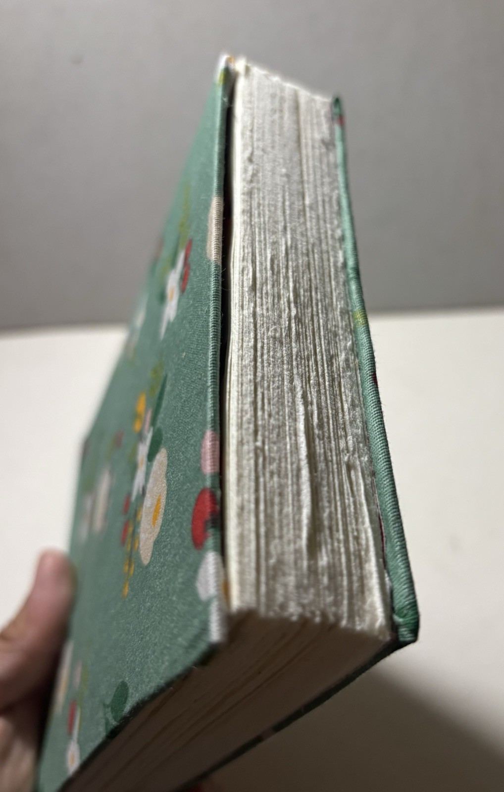 Handmade Flower Fabric – Arches Sketchbook Blank Book – 6.5 in. x 5 in.