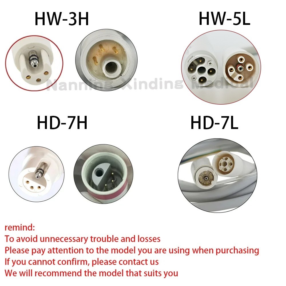 Woodpecker Ultrasonic Piezo Scaler Handpiece HW-5L LED HW-3H Tips for Clinic