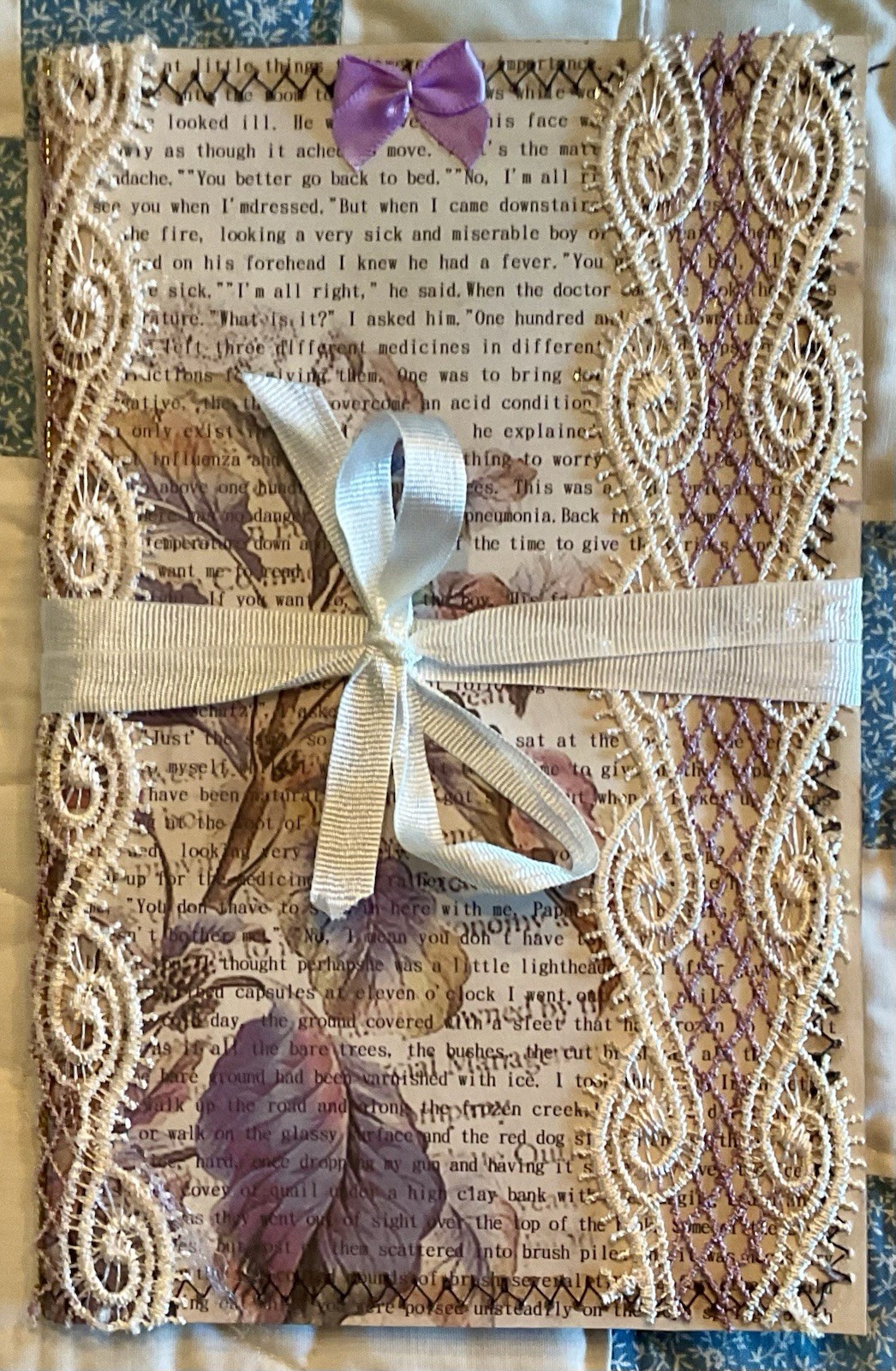 Handmade Junk Journal Natural Inspired