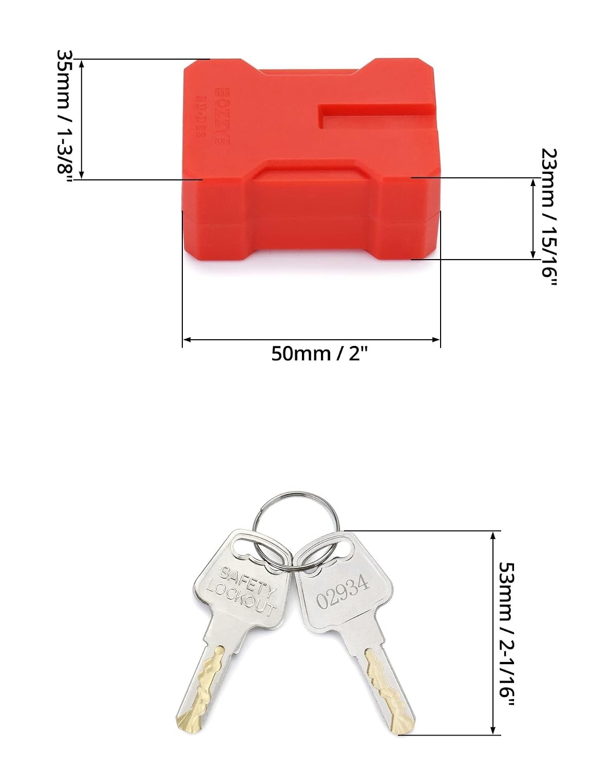 Electrical Cord Plug Lockout Device For Electrical Cord, 2 Pack Plug Locking