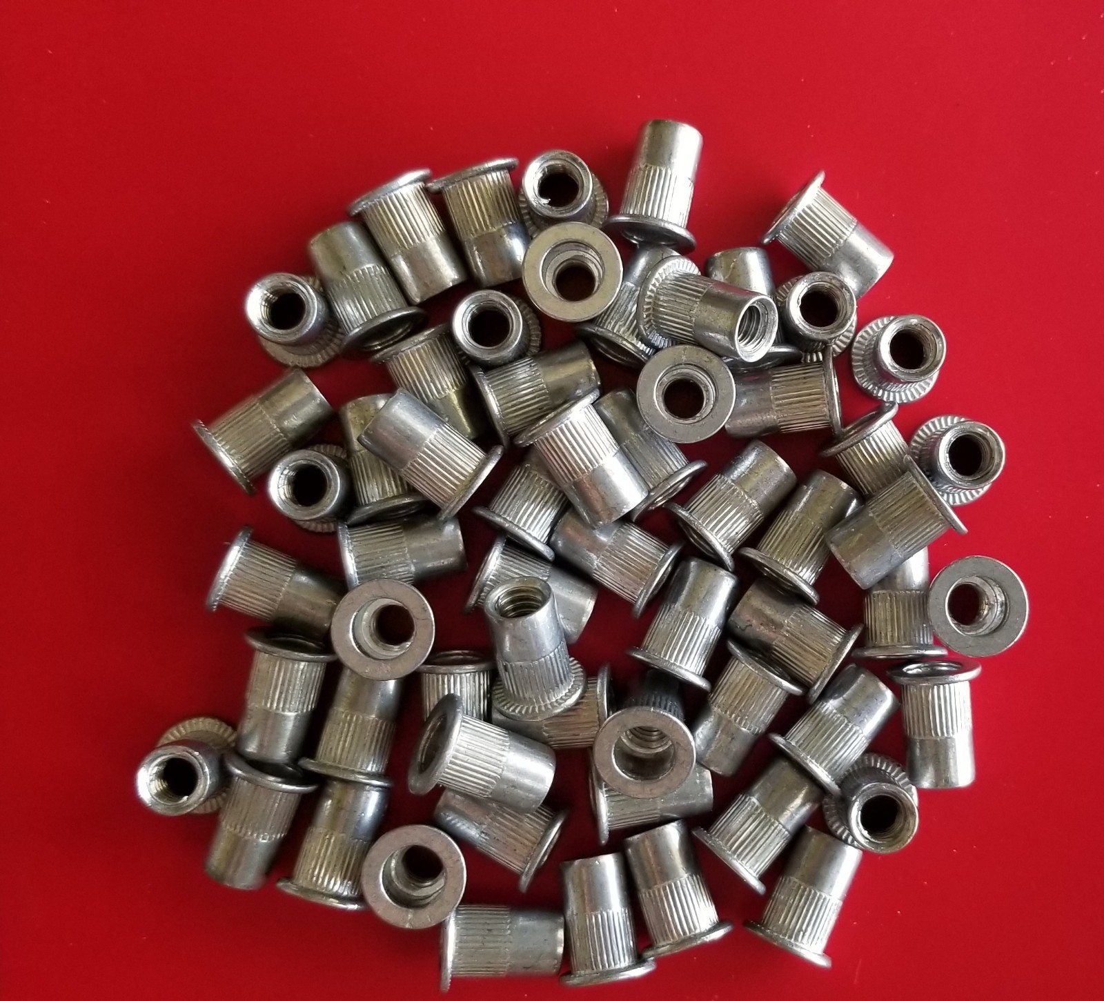 100 QT Aluminum 1/4-20 Rivet Nut Nutsert Rivnut