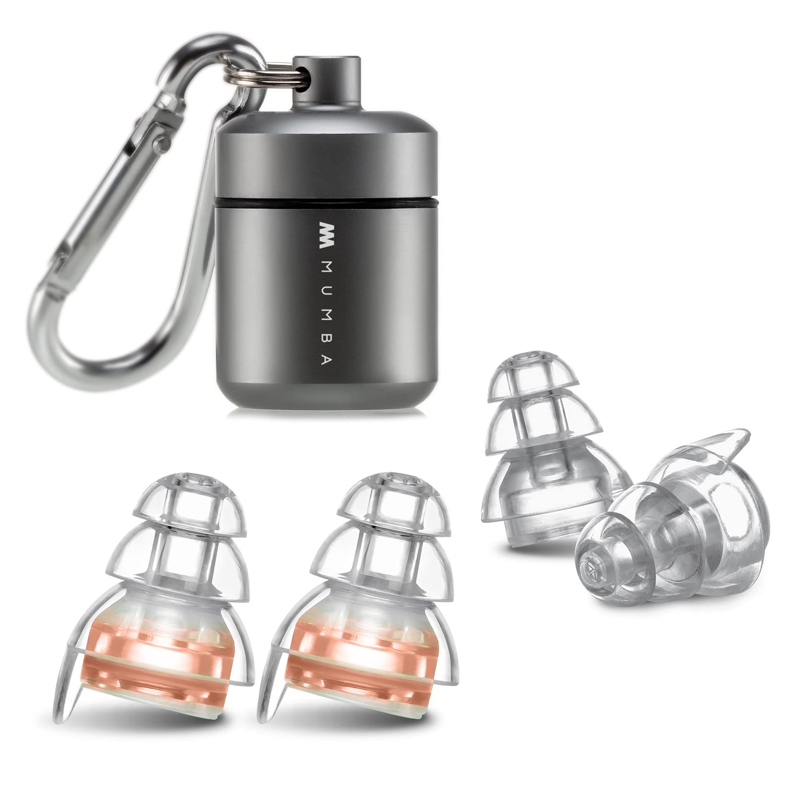 High Fidelity Concert Earplugs, Reusable Musicians Ear Plugs, 24dB Advanced F…