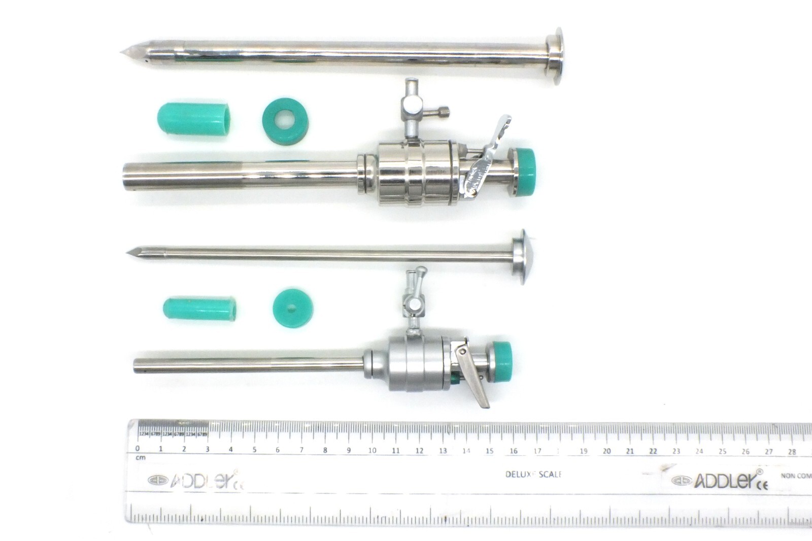 Laparoscopy 10mm & 5mm Trocar with Cannula Inst Set of 2 MFG ISO CERT CO ADDLER