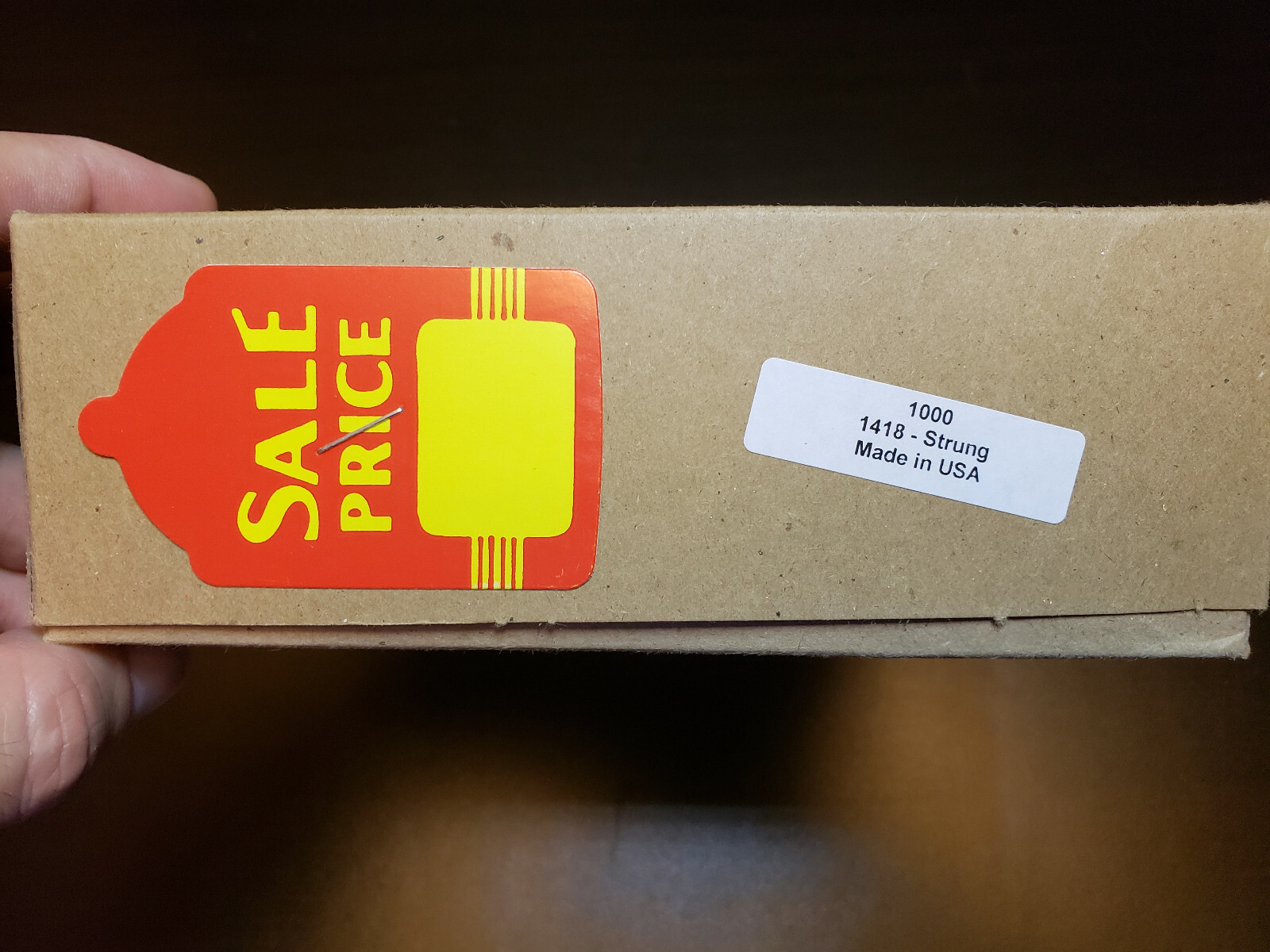 500 Sale Price Red Yellow Tags With String Large Merchandise Garment Coupon