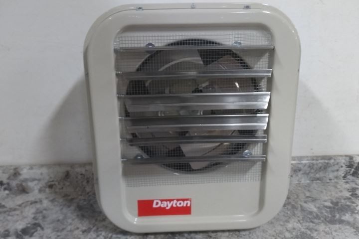 Dayton 804T21 208/240VAC 650CFM Electric Wall & Ceiling Unit Heater