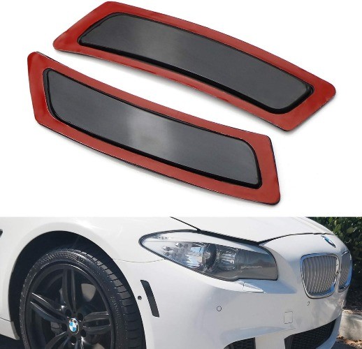 Crystal Clear/Smoke Lens Front Bumper Side Markers Light Refl Color: Smoke len
