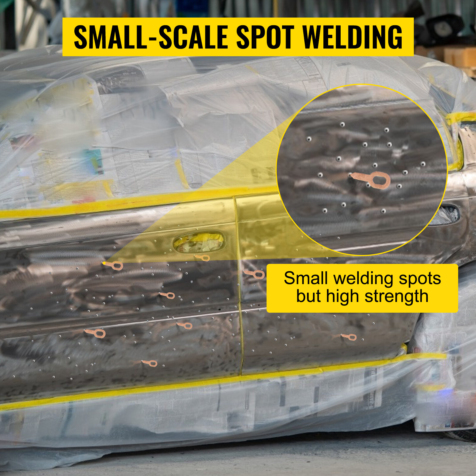 VEVOR Stud Welder Dent Repair Spot Dent Puller Machine for Car Body Dent Repair