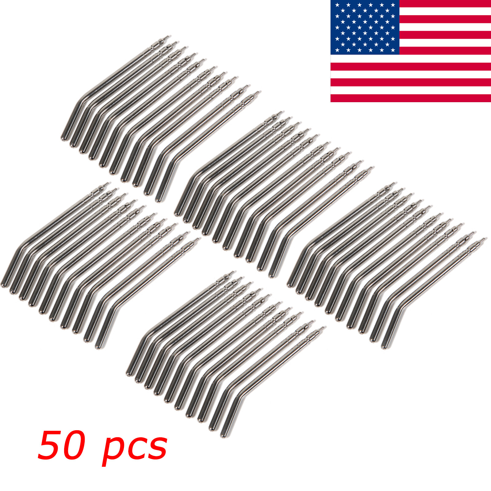 Metal Alloy Nozzles Tips Tubes for Dental Air Water Spray Triple Way Syringe xl