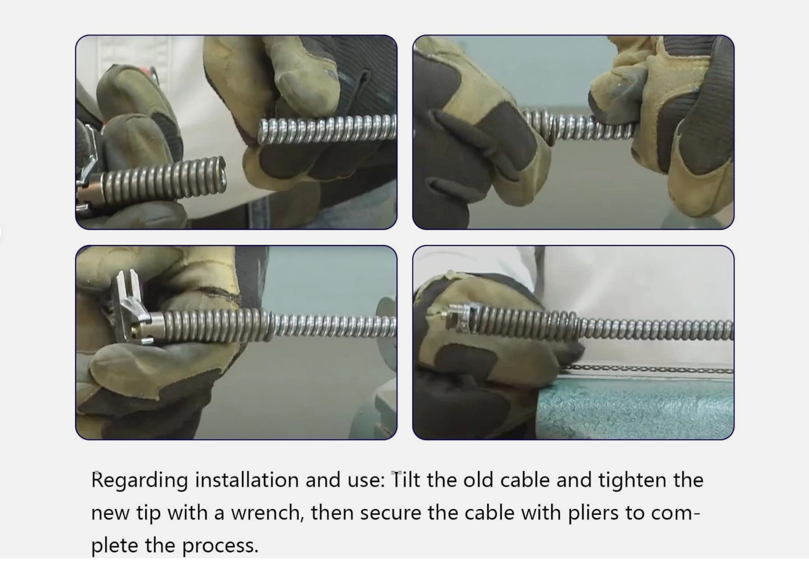 3/8-Inch IW Cable Repair Coupling for RIDGID Drain Cleaning C Tools