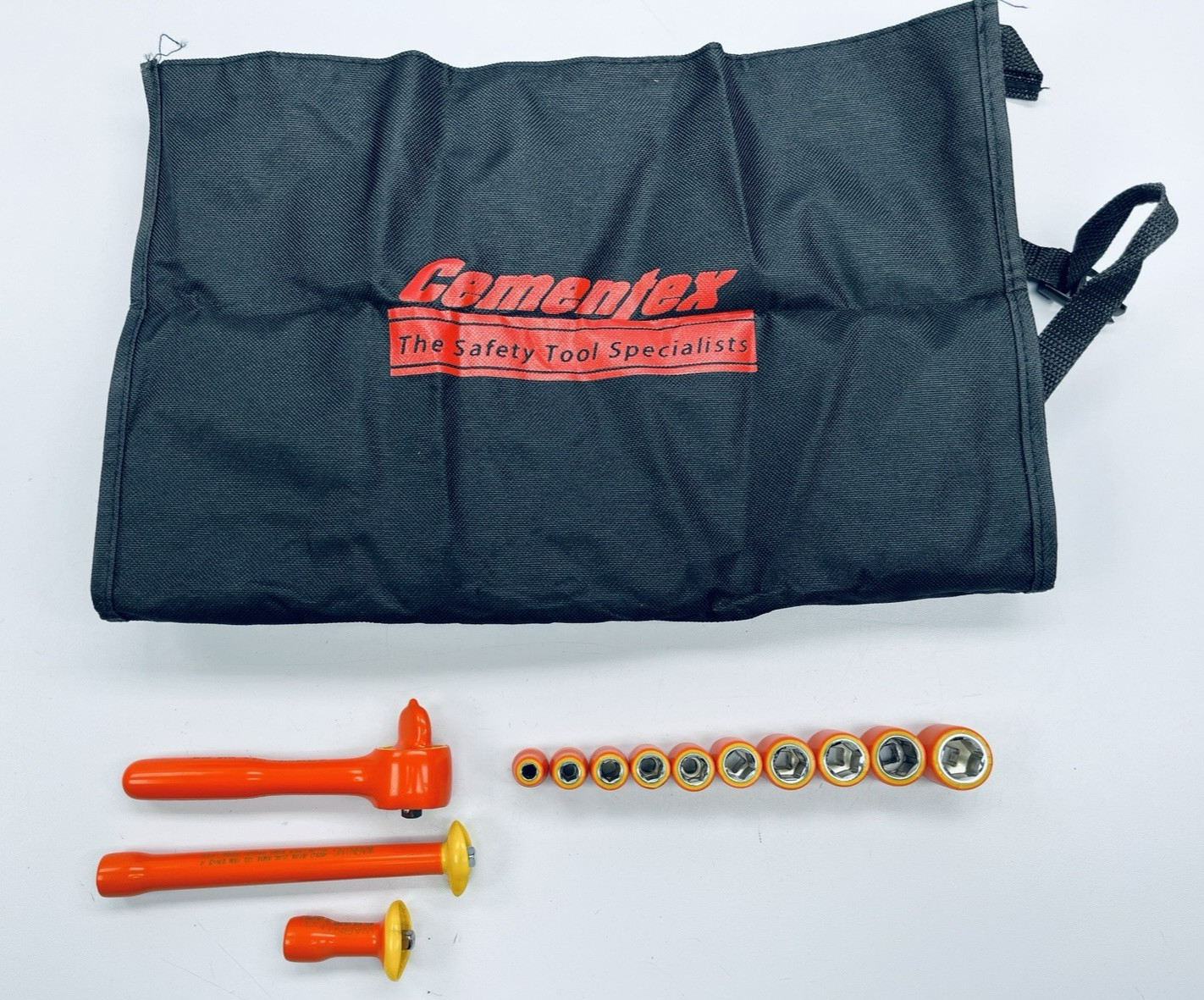 Cementex 13pc IR14-LC Insulated Ratchet Socket Set 1/4″ 5mm-14mm ISS14-13M-514