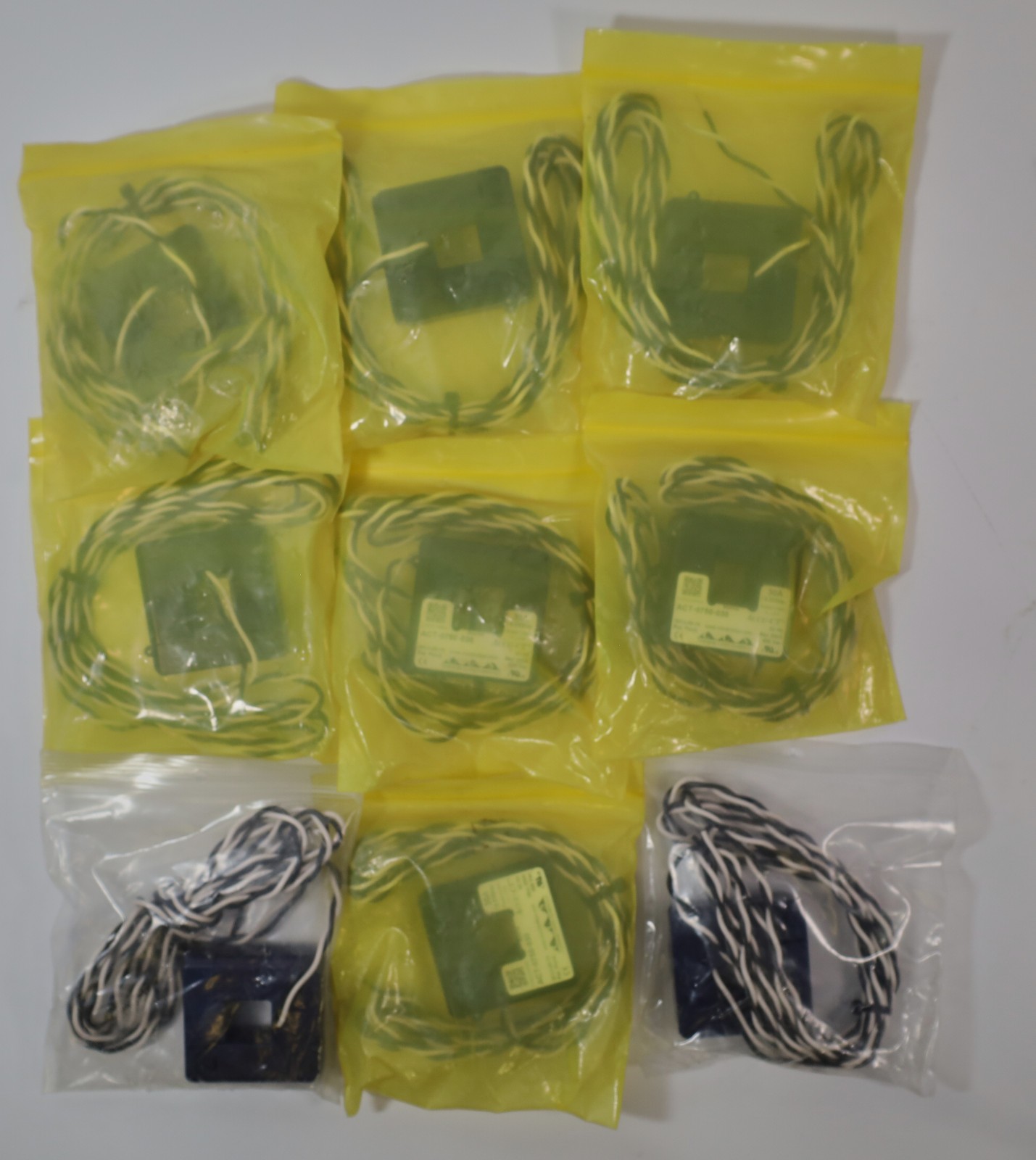 (Lot of 9) Continental Control Systems ACT-0750-030 30Amp Accu-CT Transformer