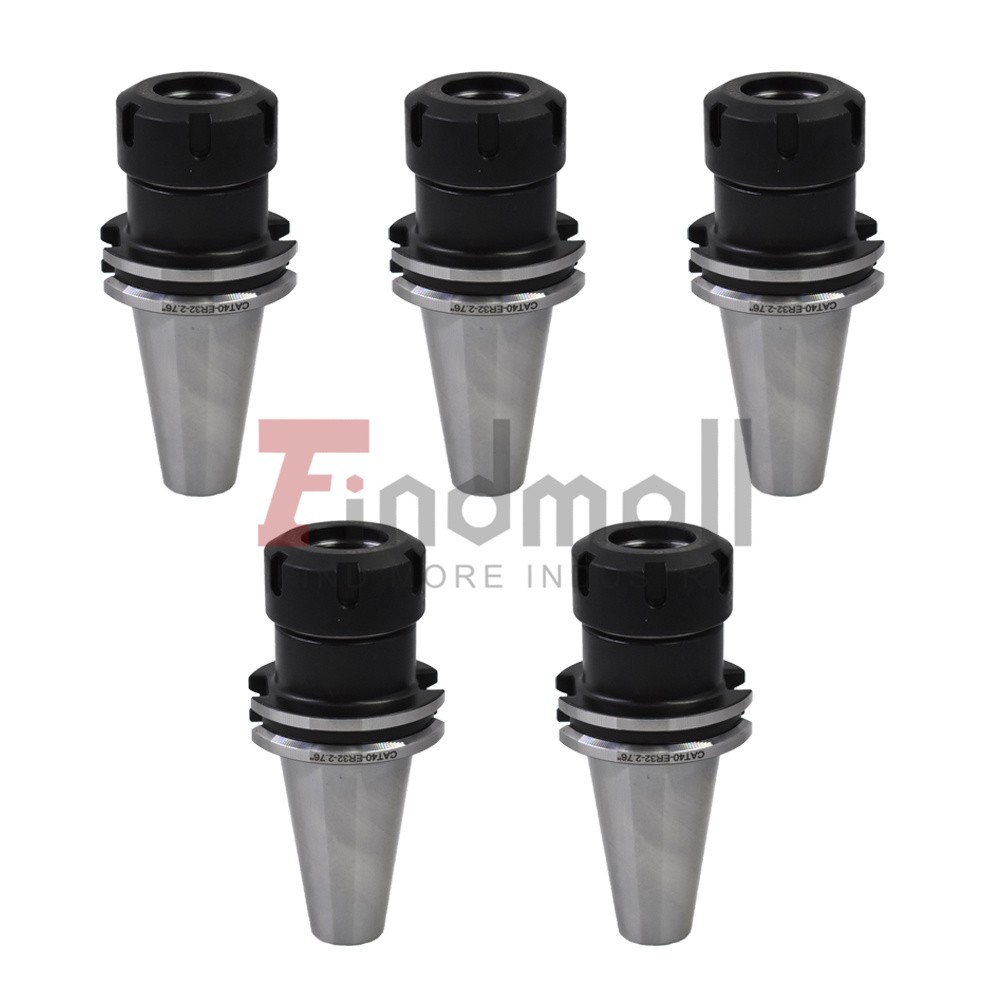 2.76″ CAT40-ER32 Collet Chuck-8 Chucks Balanced G2.5/25000RPM 5 Pcs New