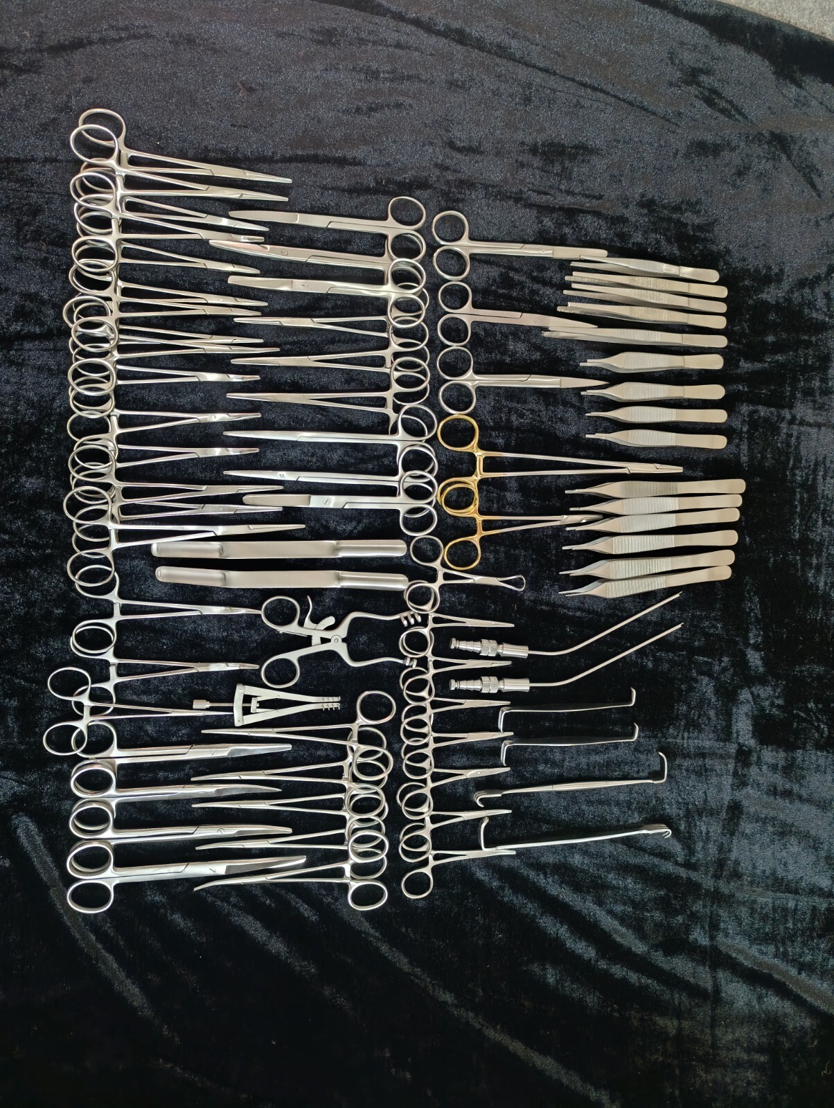 82 Pcs Plastic Surgery Surgical instruments Kit with stainless steel box