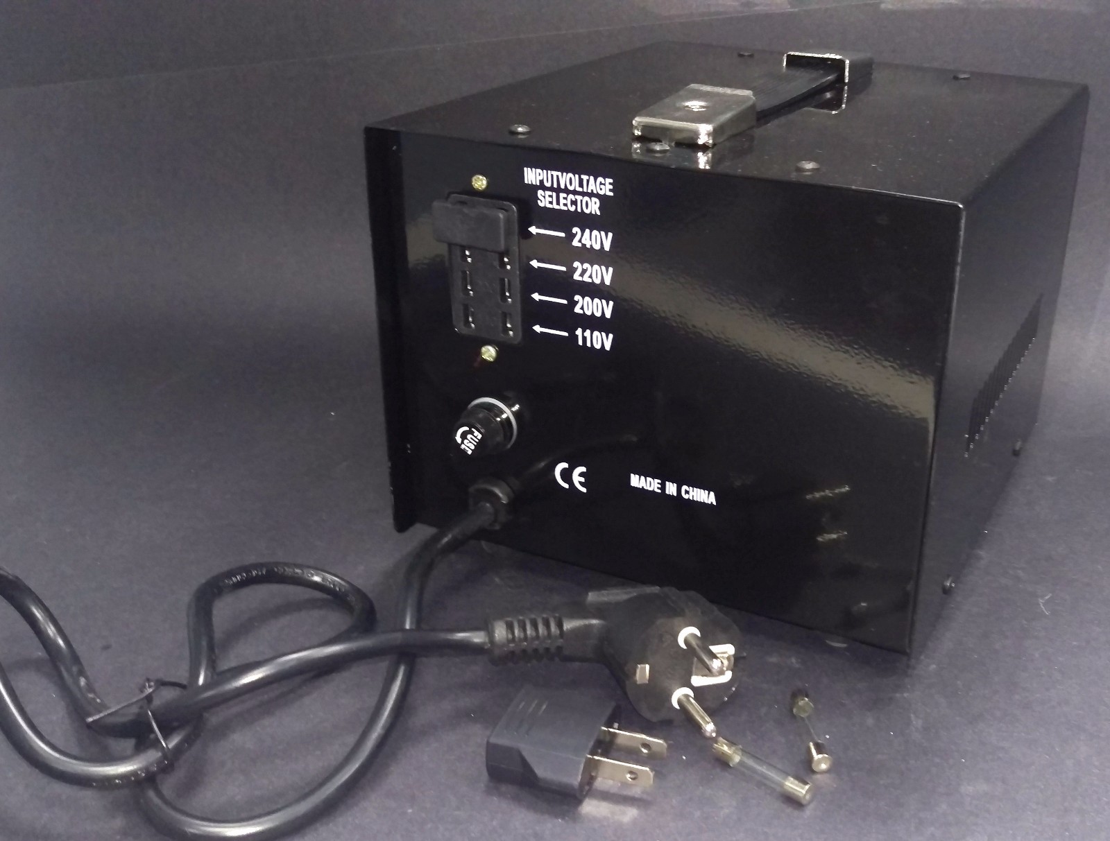 1000 watt Step Up Step Down Voltage Transformer Converter With Fuse Protection