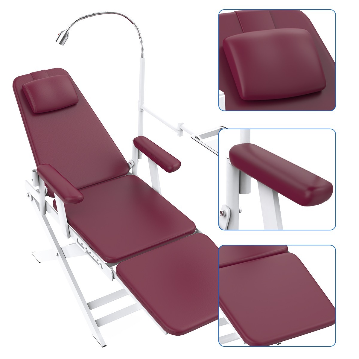Portatile Dental unidad móvil de entrega de succión compresor de aire 4H/Silla