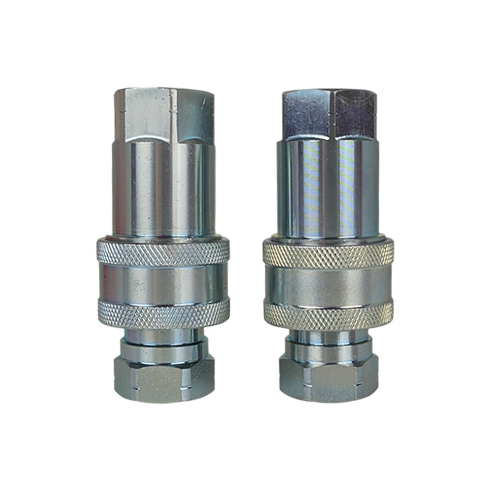 2 Sets 1/2″ Ag Poppet For Pioneer Style Hydraulic Quick Connect Couplers