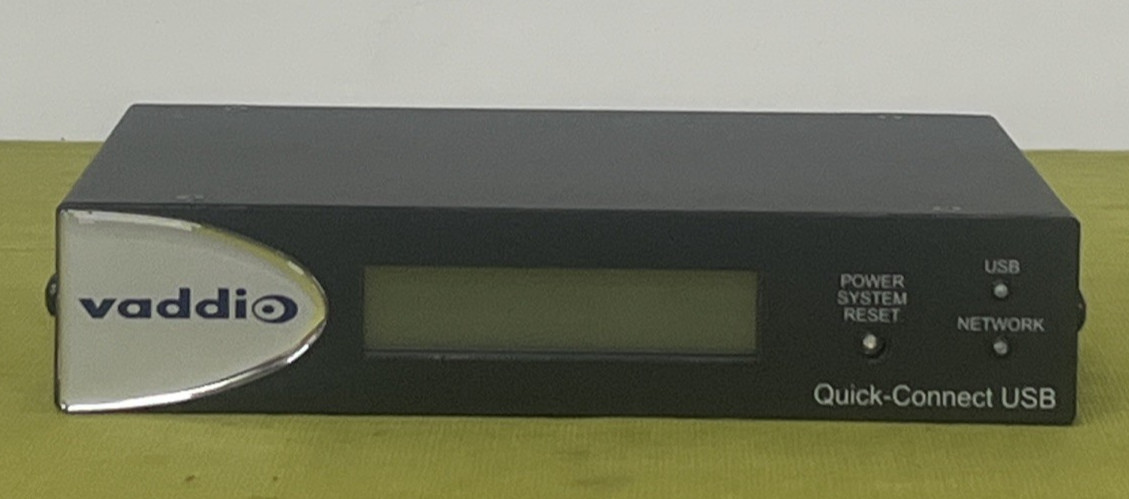 Vaddio ROBOSHOT 12E CAT5 Camera Model: 998-99000-100 w/ Quick Connect