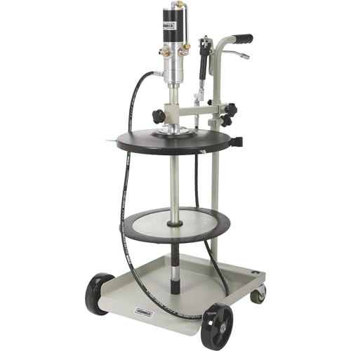 Roughneck Mobile Air-Operated Grease Pump Kit, 50:1 Ratio, 150 PSI, Fits