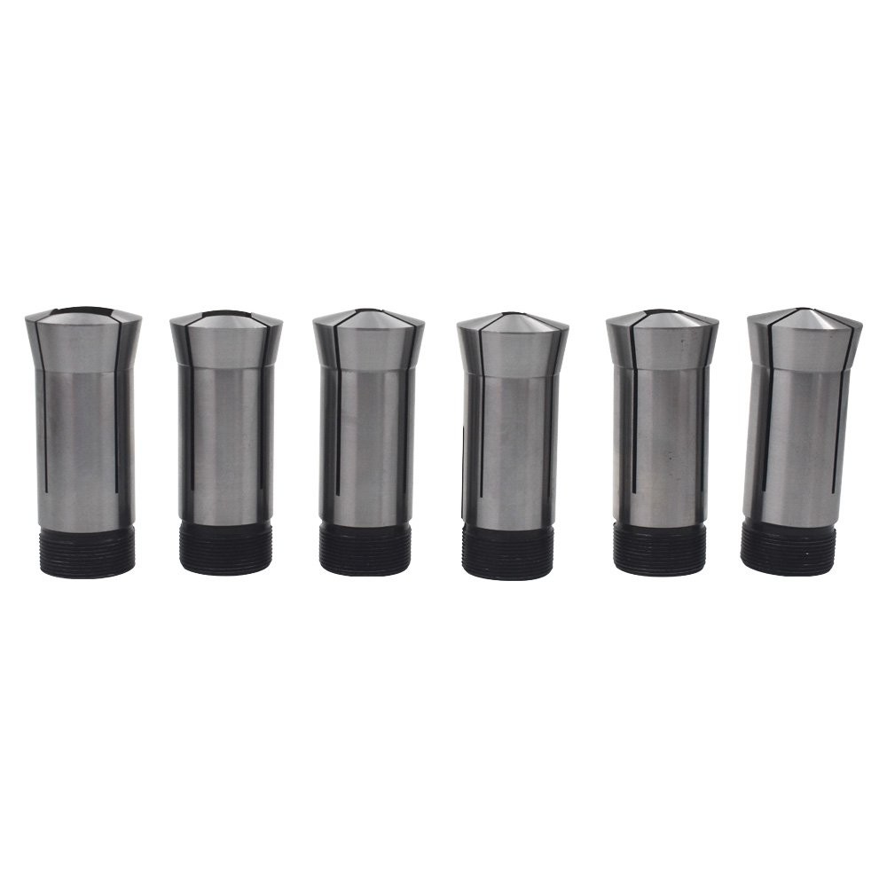 6 Pack 5C Square Collet Set 1/4″,5/16″,3/8″,1/2″,5/8″,3/4″