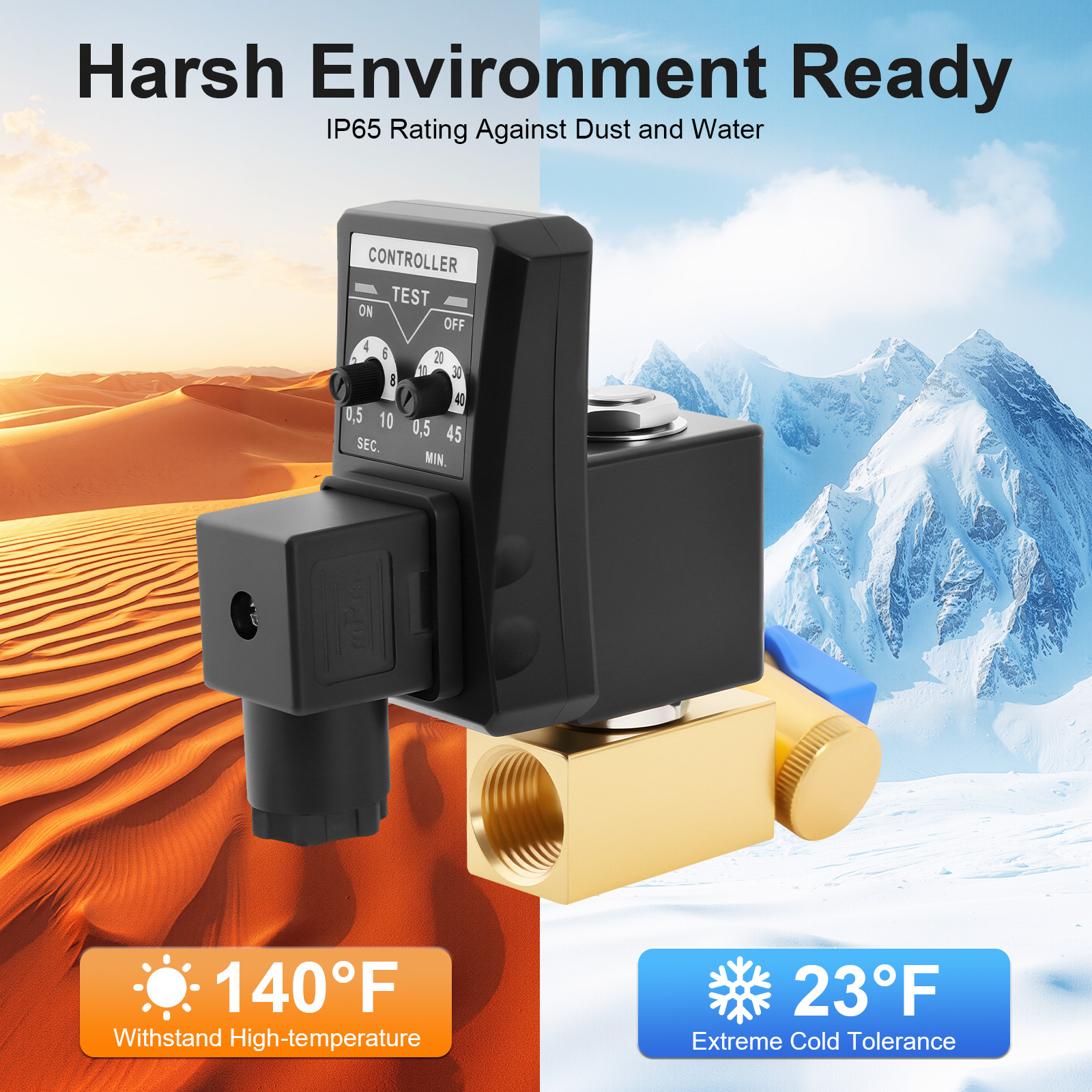 Compressor Automatic Electronic Timed Air Tank Water Moisture Drain Valve Timer