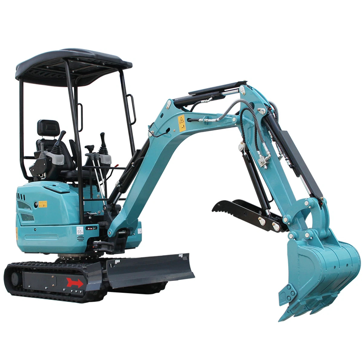 2.5 Ton Mini Excavator Kubota D902 Engine Extendable Track Side Swing Digger EPA