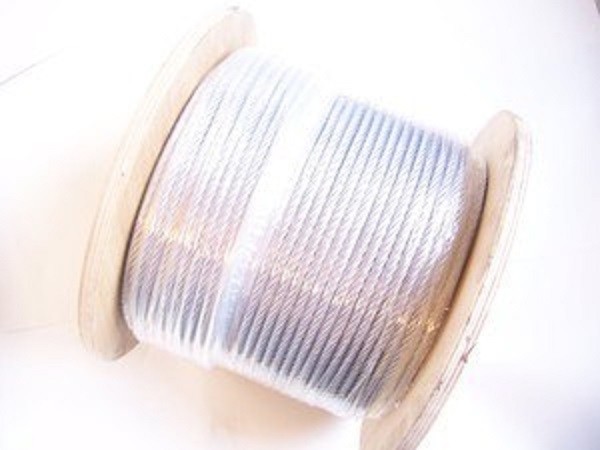 Galvanized Wire Rope Cable 3/8″, 7×19: 50, 100, 150, 200, 250, 500, 1000 Ft