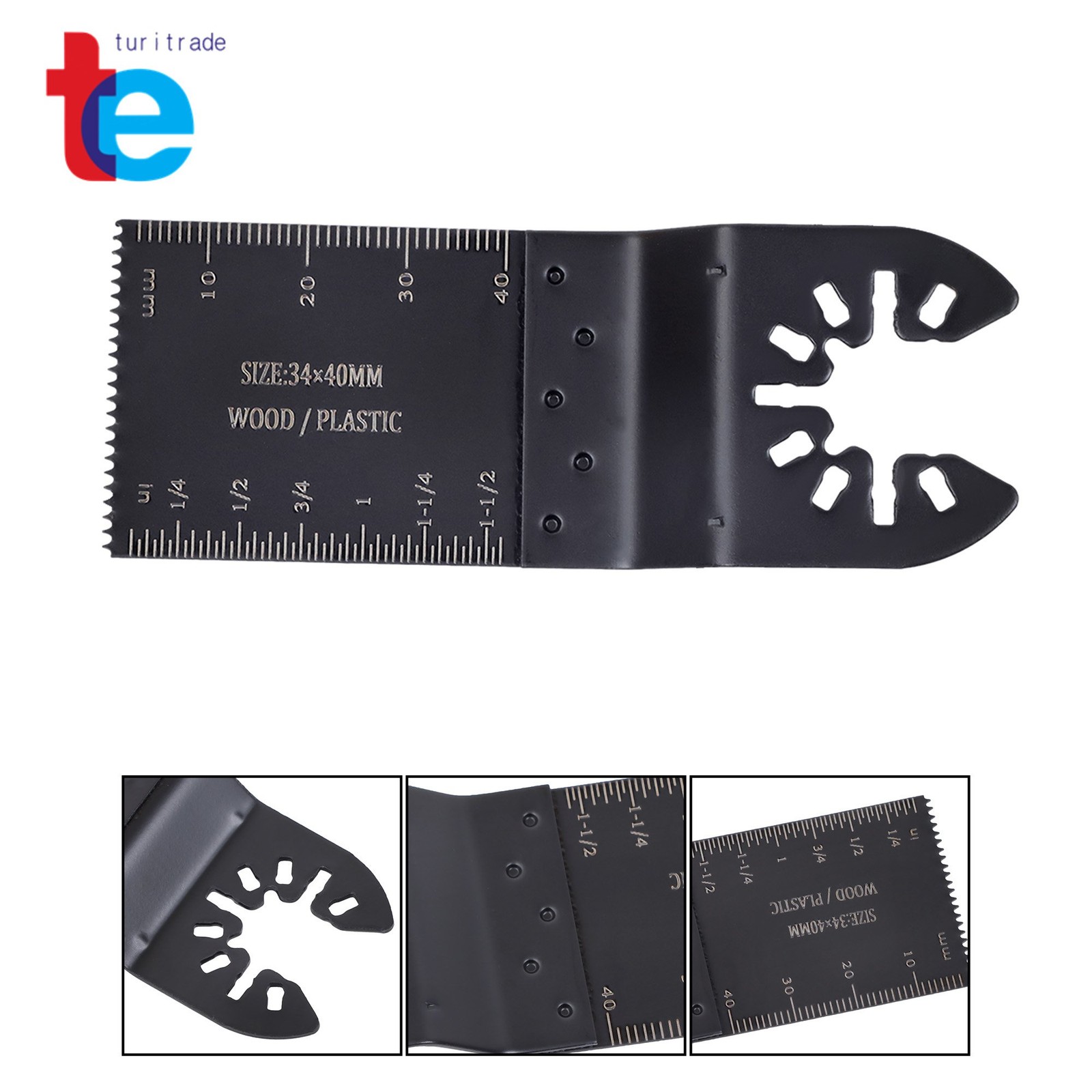30-Piece Titanium Oscillating Tool Blades Japanese Tooth Multi Tool Blades