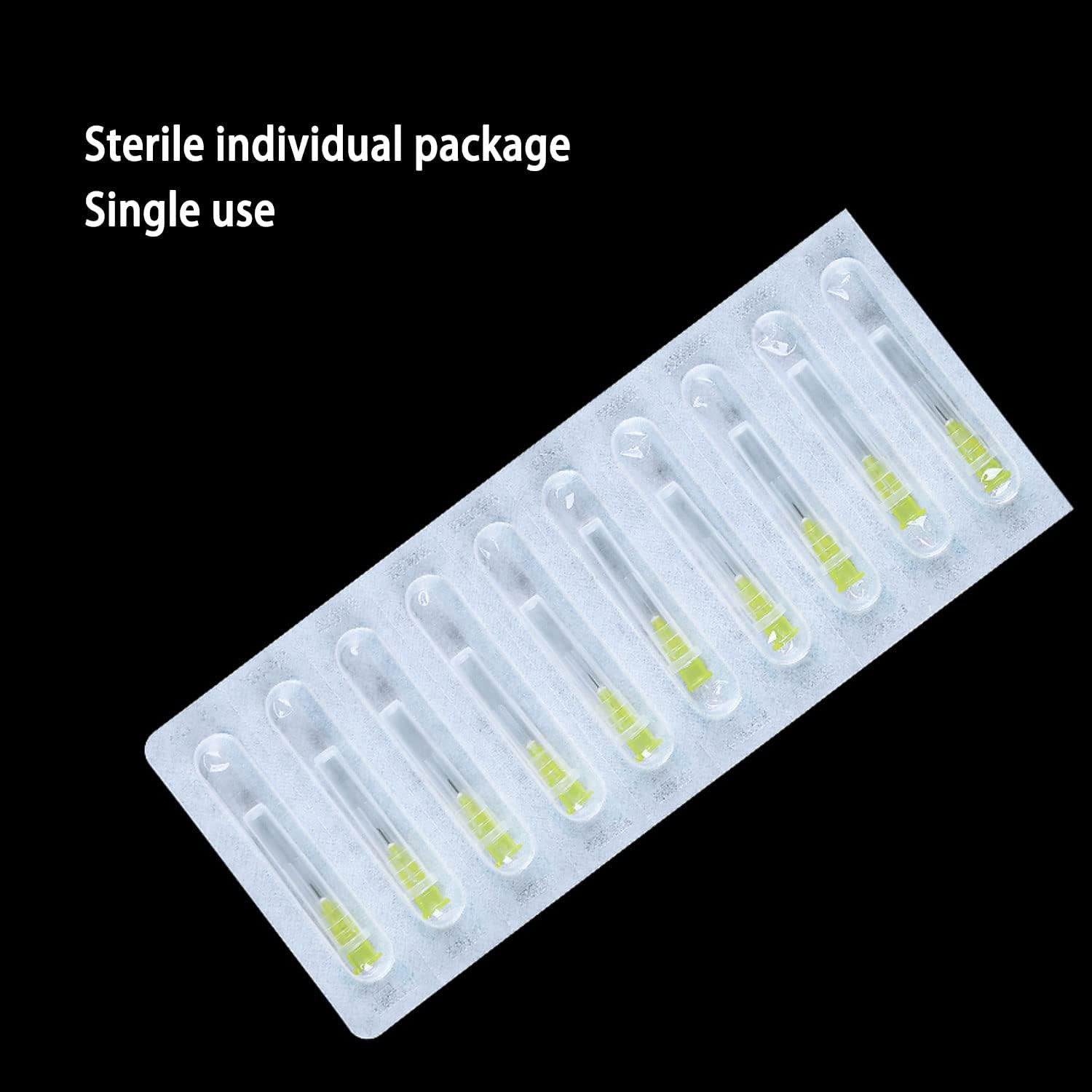 Disposable Luer Lock Needle 30Ga 5/16 Inch 8Mm 100Pack(30Ga-5/16In)