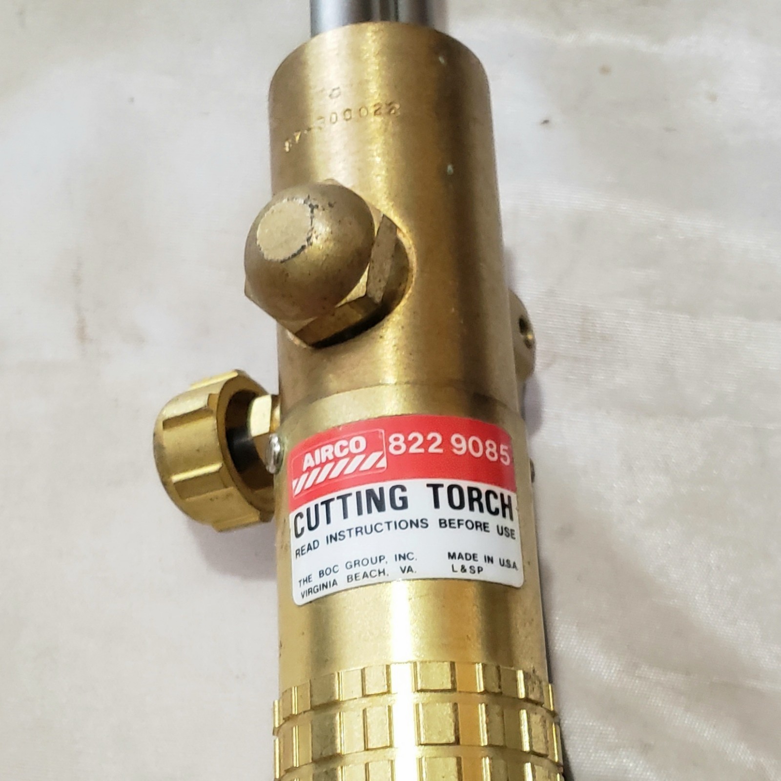 Airco 822 9085 Angle Head Cutting Torch 20″ Heavy Duty Concoa Corn Cob