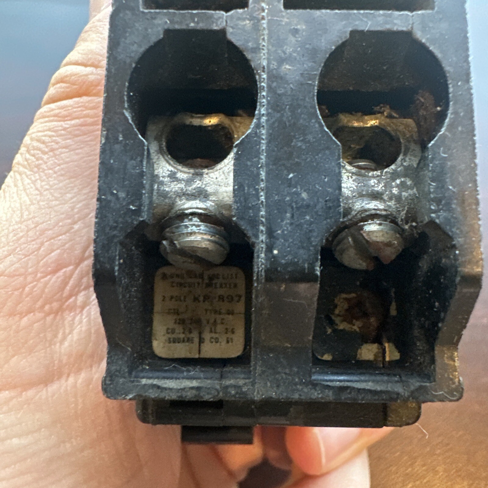 Square D QO260 60A 2-Pole Circuit Breaker 120/240 Vac Single-Phase