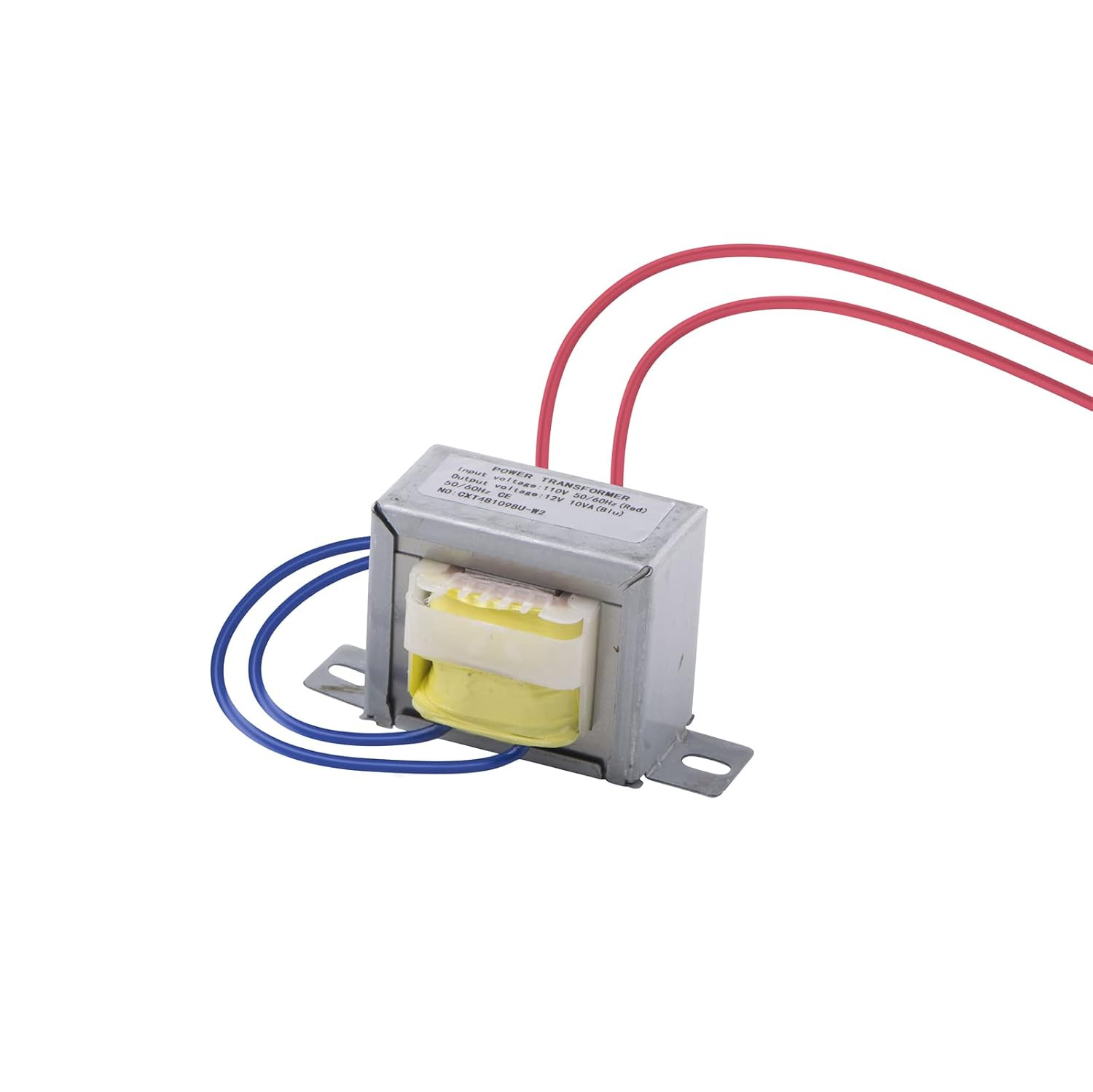 Jingzan 2 Pack Input AC 110V 50/60HZ Output AC 12V 10VA Power Transformer for Sy