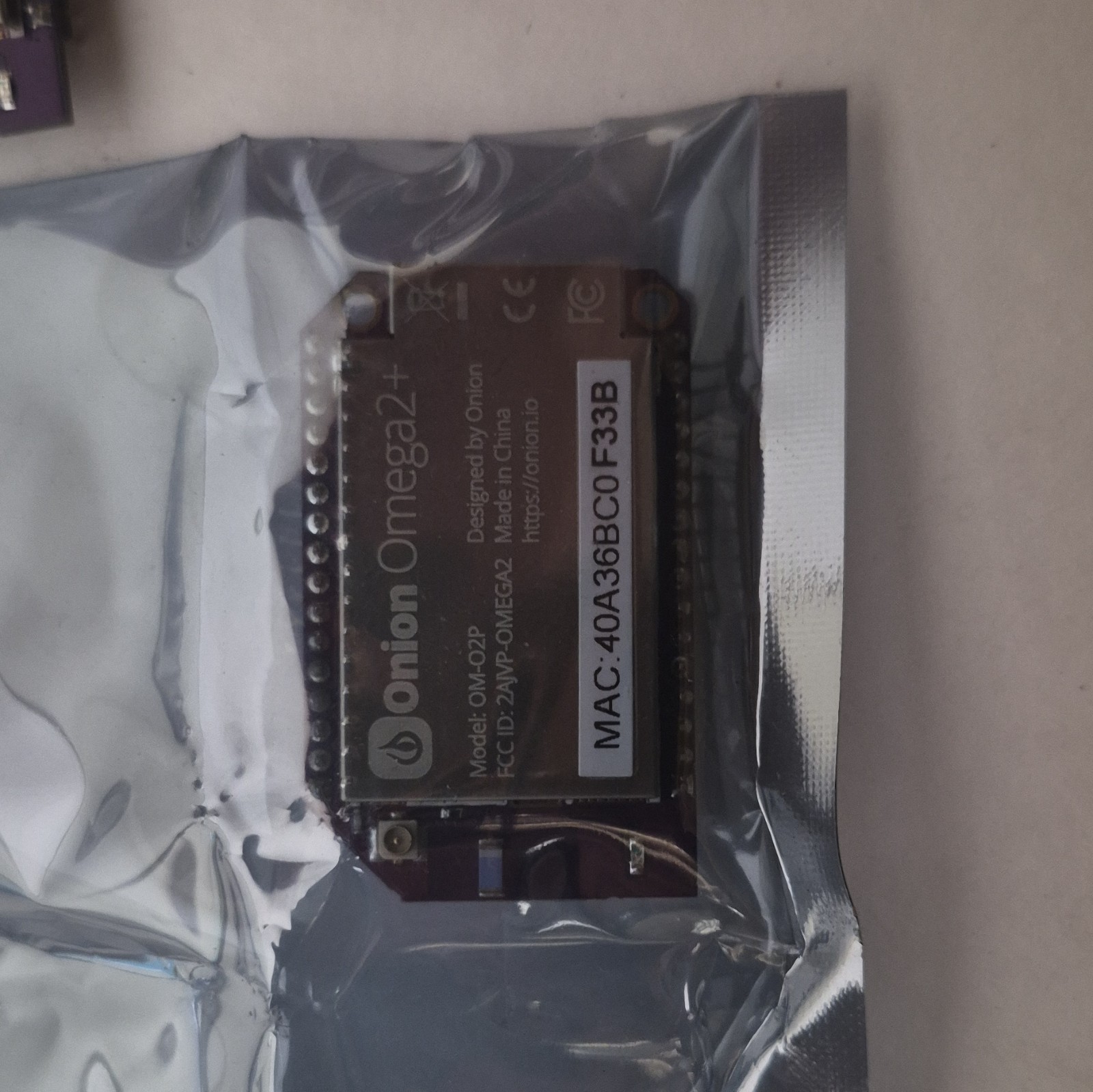 Onion Omega2+ OM-O2P Single Board Computer SBC 128MB RAM USB WiFi I/O