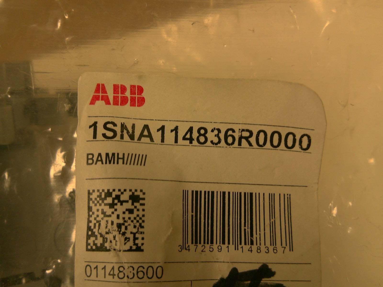 ENTRELEC 0114 836.00 ABB 1SNA114836R0000 –37PCS NEW