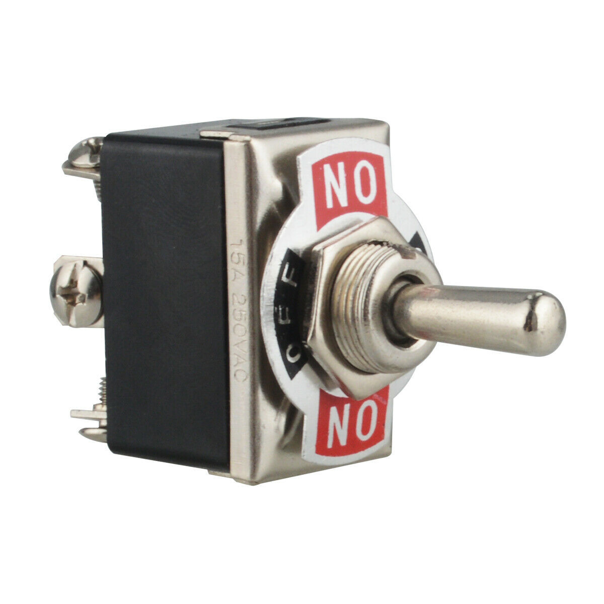 Heavy Duty DPDT 2 Pole Double Throw 6 Term On Off 20A 250V Toggle Switch Control