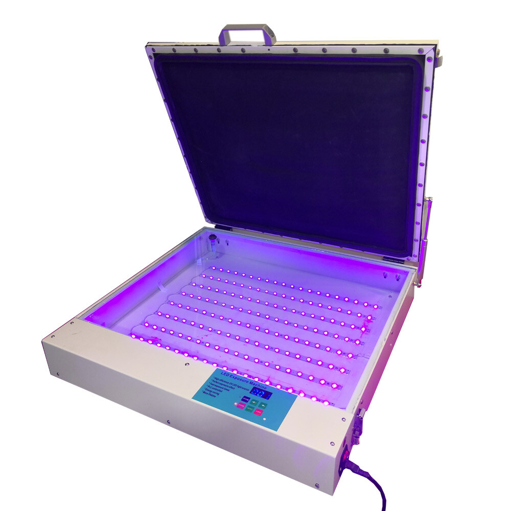 20″ x 24″ 80W Vacuum LED UV Exposure Unit Precise Silk Screen Printing