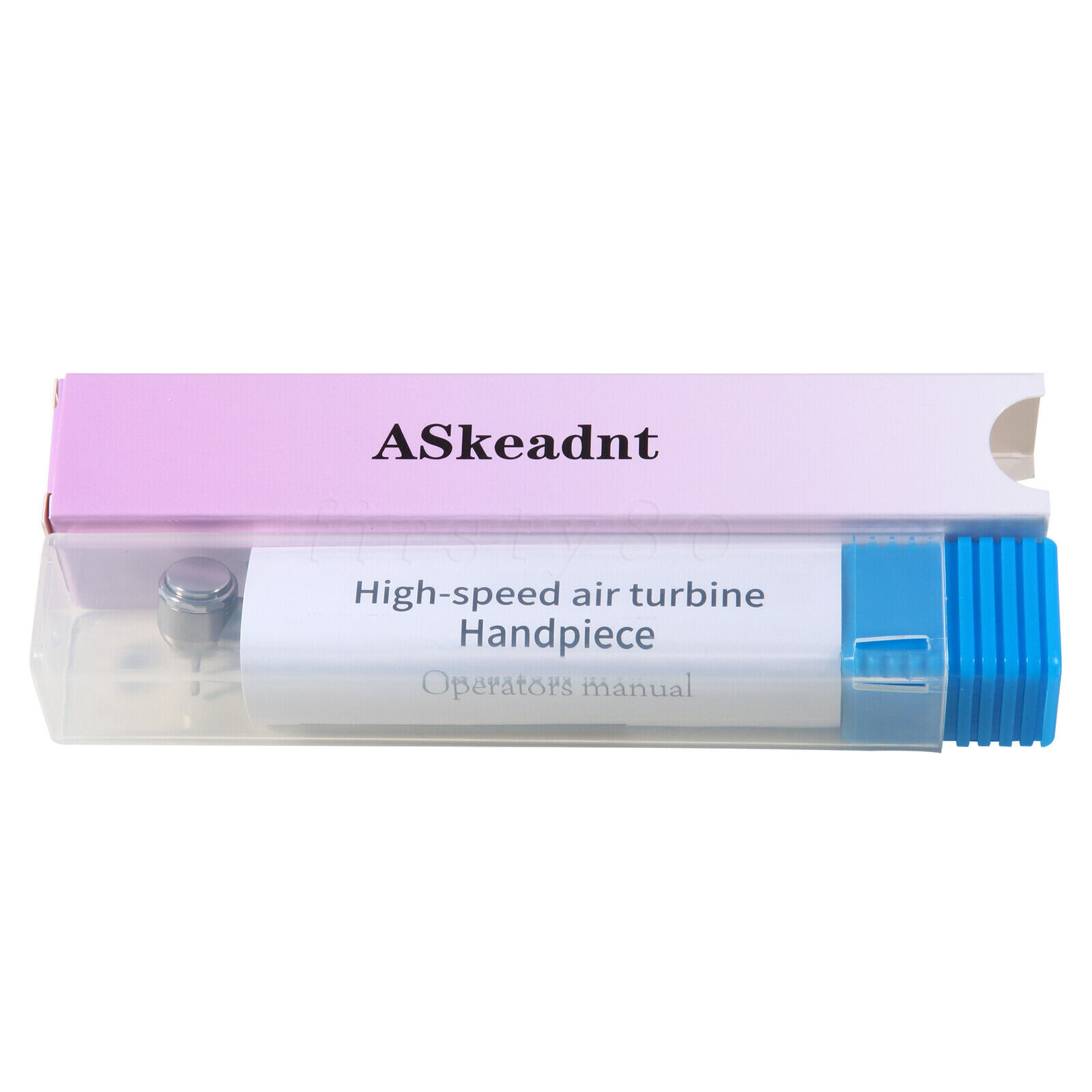 Askeadnt Dental LED E-generator Fiber High Speed Handpiece Air Turbine 4 Holes